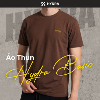 ( Combo hè) Áo Thun Unisex Hydra 100% Vải Cotton Phiên Bản Mỏng Nhẹ