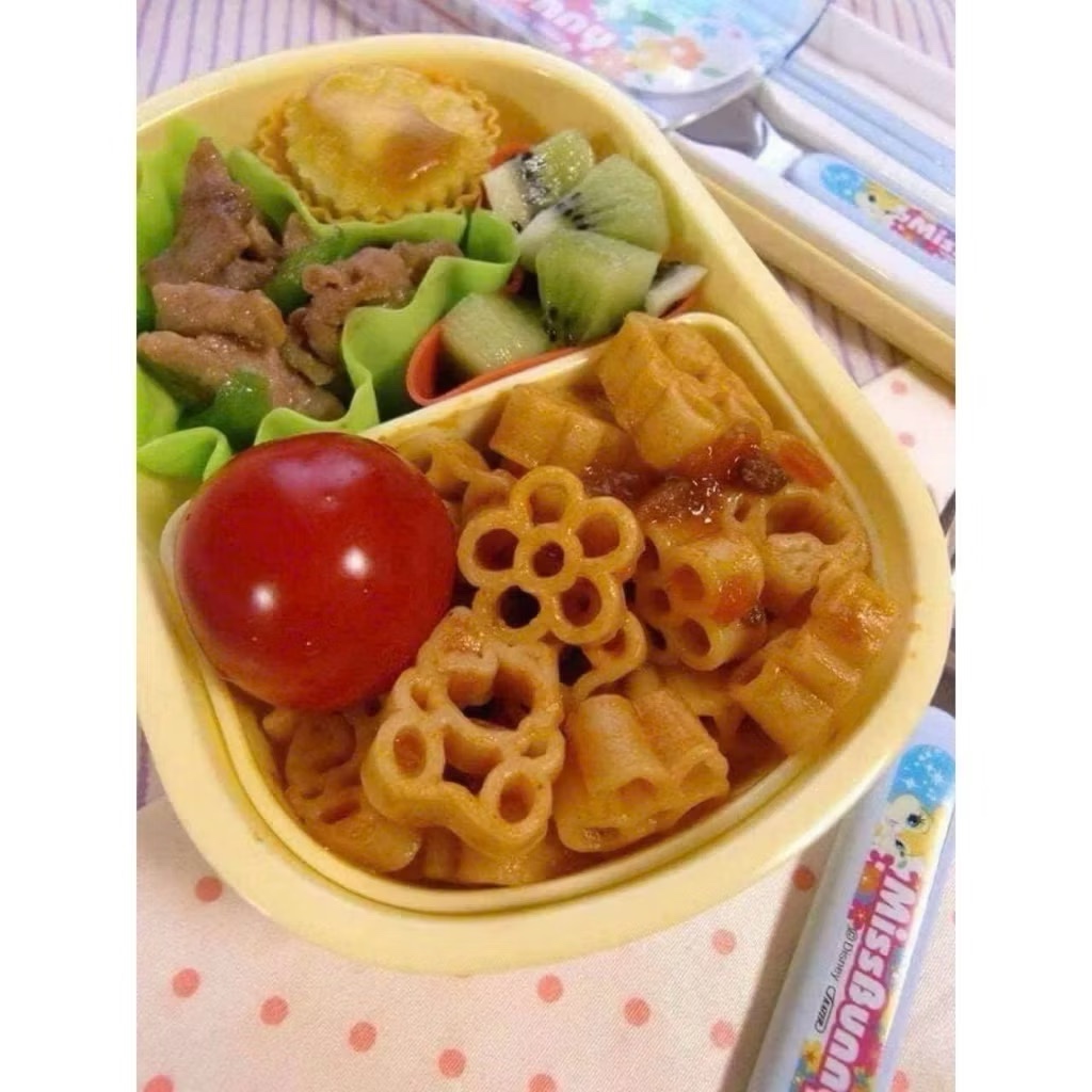 (Date 2029) Nui Hello Kitty Nhật Bản Cho Bé Ăn Dặm Từ 9 Tháng 120g – Nui Trứng Hình Hoa Nội Địa Nhật