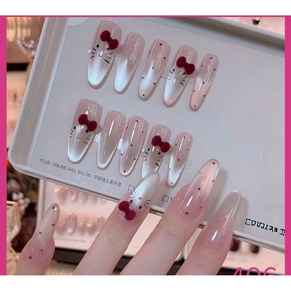 nail box xinh ( kèm keo và dũa )