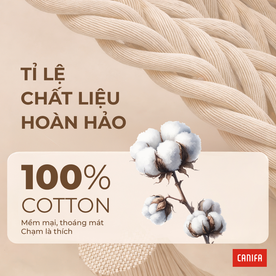 Bộ quần áo bé gái CANIFA áo thun cộc tay quần in họa tiết chất liệu mềm mát 1LS26S002