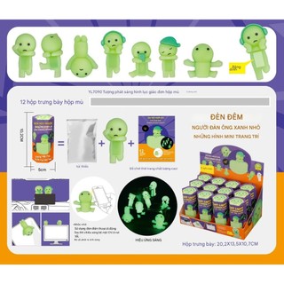 Blind Box Hipper Hà Mã , Em Bé Thiên Thiên Thần Dán Điện Thoại  – Mô Hình Mini Trang Trí Có Keo Dán , Trang Trí Laptop