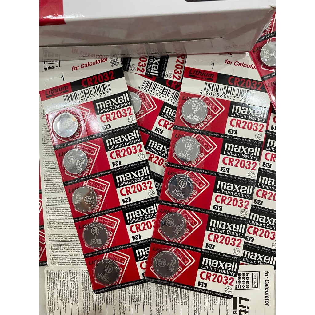 Pin 3V CR2032 chính hãng Maxell phù hợp với nhiều thiết bị - Remote