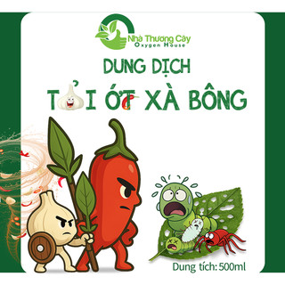 Nhà Thương Cây - Dung dịch tỏi ớt xà bông