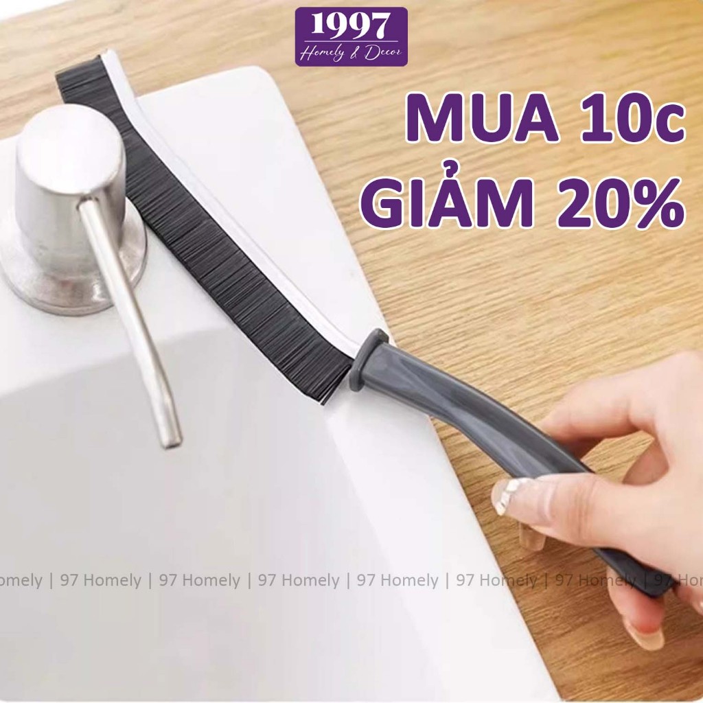 [Combo 10] Cọ Khe Rãnh Đa Năng 97HOMELY Cọ Khe Góc Siêu Sạch Sợi PVC Đánh Bật Vết Bẩn DT240302601
