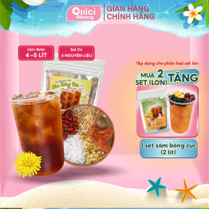 Set sâm bông cúc ONICI nguyên liệu nấu 4-5 lít