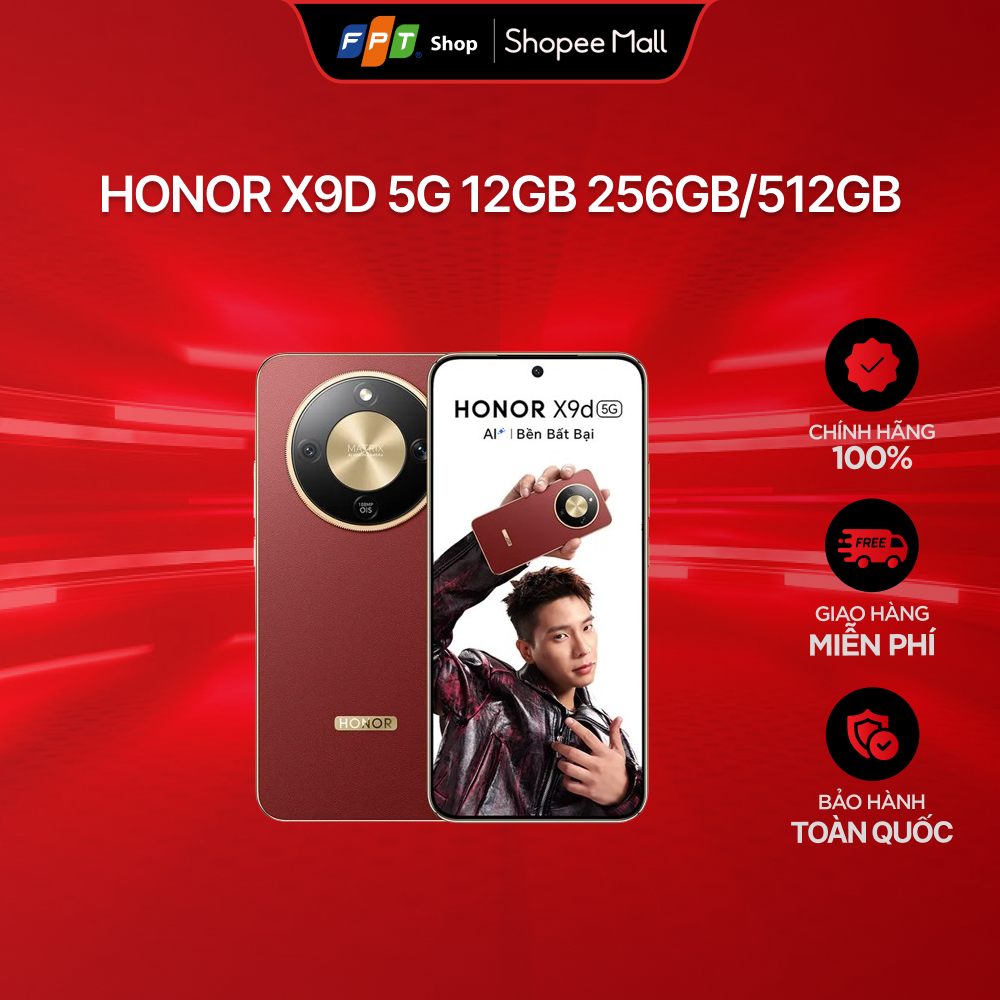Điện thoại Honor X9d 5G 12GB 256GB/512GB | BigBuy360 - bigbuy360.vn