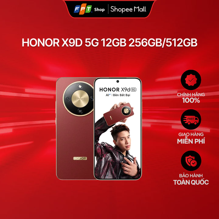 Điện thoại Honor X9d 5G 12GB 256GB/512GB