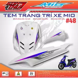 TEM XE MIO SPORT #48 (TEM IN 3 LỚP - SIÊU NÉT - SIÊU ĐẸP - SIÊU CUTE)