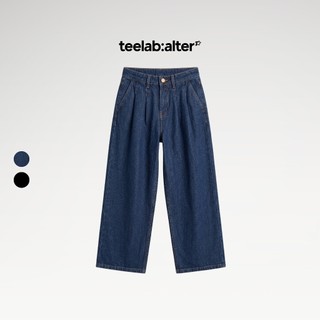 Quần Jeans Teelab Alter Straight Denim Solid Pants PS143
