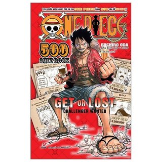 Truyện tranh - One Piece - 500 Quiz Book - Get Or Lost Challenge Wanted - Tập 1+2 seal TB + bìa quà Live