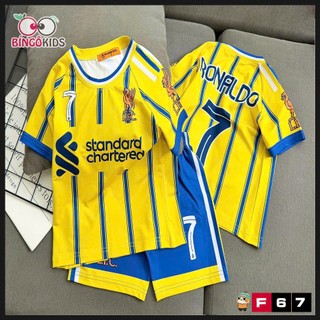 Bộ Đồ Bé Trai cho bé từ 13-47kg - Chất Thun Lạnh Thái 3D In Hình Số MBappe, Ronaldo, Messi,Cực Chất.