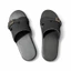 Dép lê nam quai da khâu đế chắc chắn, chống nước. Dép quai ngang nam thiết kế basic đi nhẹ, thoải mái.