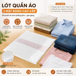 Combo 500 tờ giấy nến ,giấy gói quần áo , giấy chống ẩm, giấy pelure 2 bóng