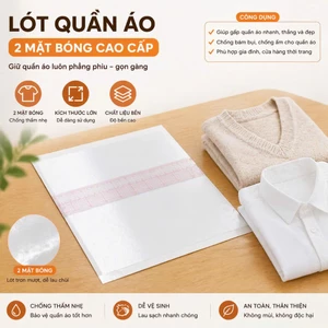 100 tờ Giấy gói quần áo (35 x 50 cm)- Giấy gói hàng Giấy gói quần áo Giấy chống ẩm, bọc giày