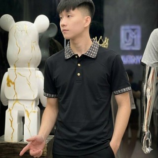 Áo Polo Nam Cao Cấp H_LUXURY – Áo Thun Nam Cổ Bẻ Tay Ngắn, Vải Cotton Co Giãn 4 Chiều, Thấm Hút Mồ Hôi.
