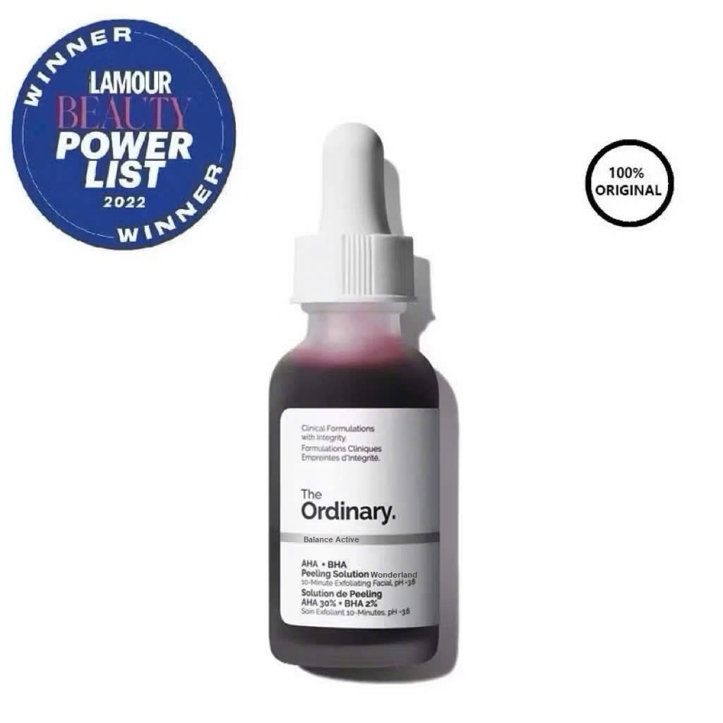 Tinh chất tẩy da hóa học The Ordinary Balance Active AHA + BHA  Peeling Solution Wonderland