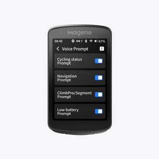 [Chính Hãng]Đồng Hồ Xe Đạp Magene C706 GPS, Màn hình Cảm Ứng 3.3", IPX7, WiFi, Bluetooth 5.0, ANT+, Sạc 3h, 76g, Pin 24h