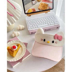 Mũ Mèo Màu Hồng Cho Bé Từ 3-10 Tuổi Freesize
