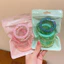 Set 6 Dây Cột Tóc Lò Xo Xoắn Mix Màu Siêu Xinh!!
