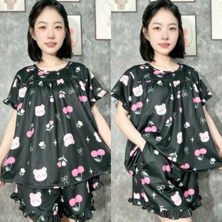 BỘ ĐÙI THUN TĂM TAY BÈO QUẦN ĐÙI ÁO DÁNG BABYDOOL IN HỌA TIẾT CÓ 2 SIZE 40KG ĐÉN 80KG