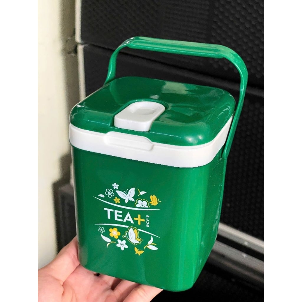 Bình đá vuông mini 1l có quai. HKM Tea +