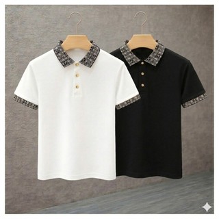 Áo Polo Nam Cao Cấp H_LUXURY – Áo Thun Nam Cổ Bẻ Tay Ngắn, Vải Cotton Co Giãn 4 Chiều, Thấm Hút Mồ Hôi.