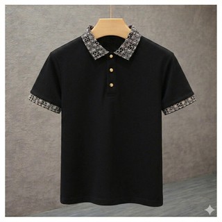 Áo Polo Nam Cao Cấp H_LUXURY – Áo Thun Nam Cổ Bẻ Tay Ngắn, Vải Cotton Co Giãn 4 Chiều, Thấm Hút Mồ Hôi.