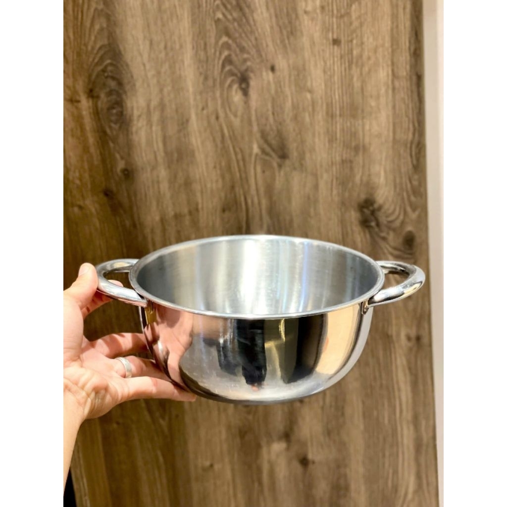 Nồi Bầu inox 430 đáy từ. HKM maggi