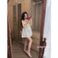 Đầm 2 dây hoa suông kim anh bùi