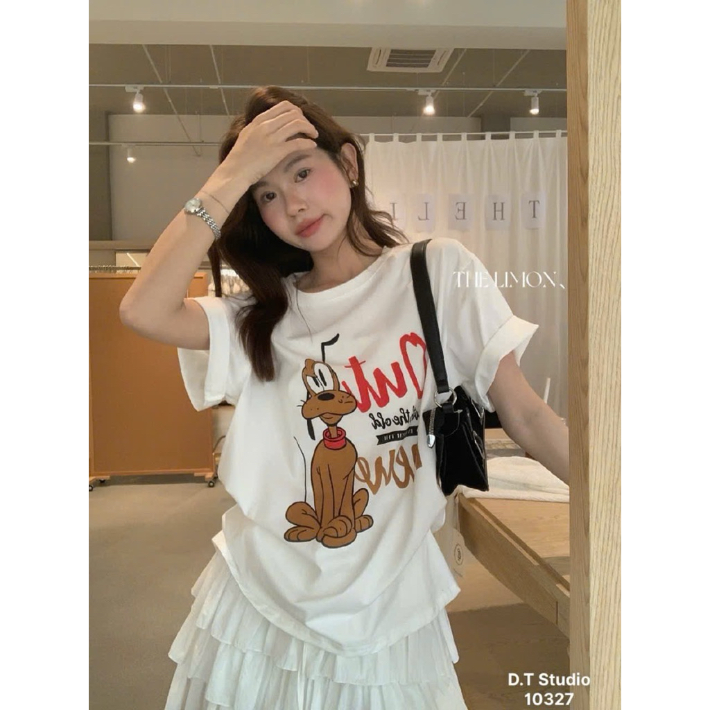 [𝐒𝐮𝐙𝐲] Áo Thun Chó Chữ The Limon QCCC (>50kg 1m58 Trở Lên)