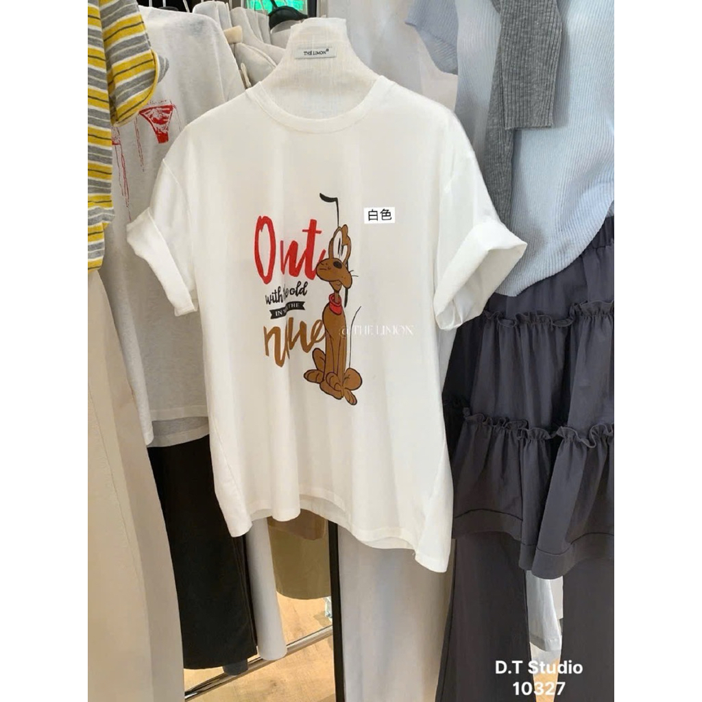 [𝐒𝐮𝐙𝐲] Áo Thun Chó Chữ The Limon QCCC (>50kg 1m58 Trở Lên)