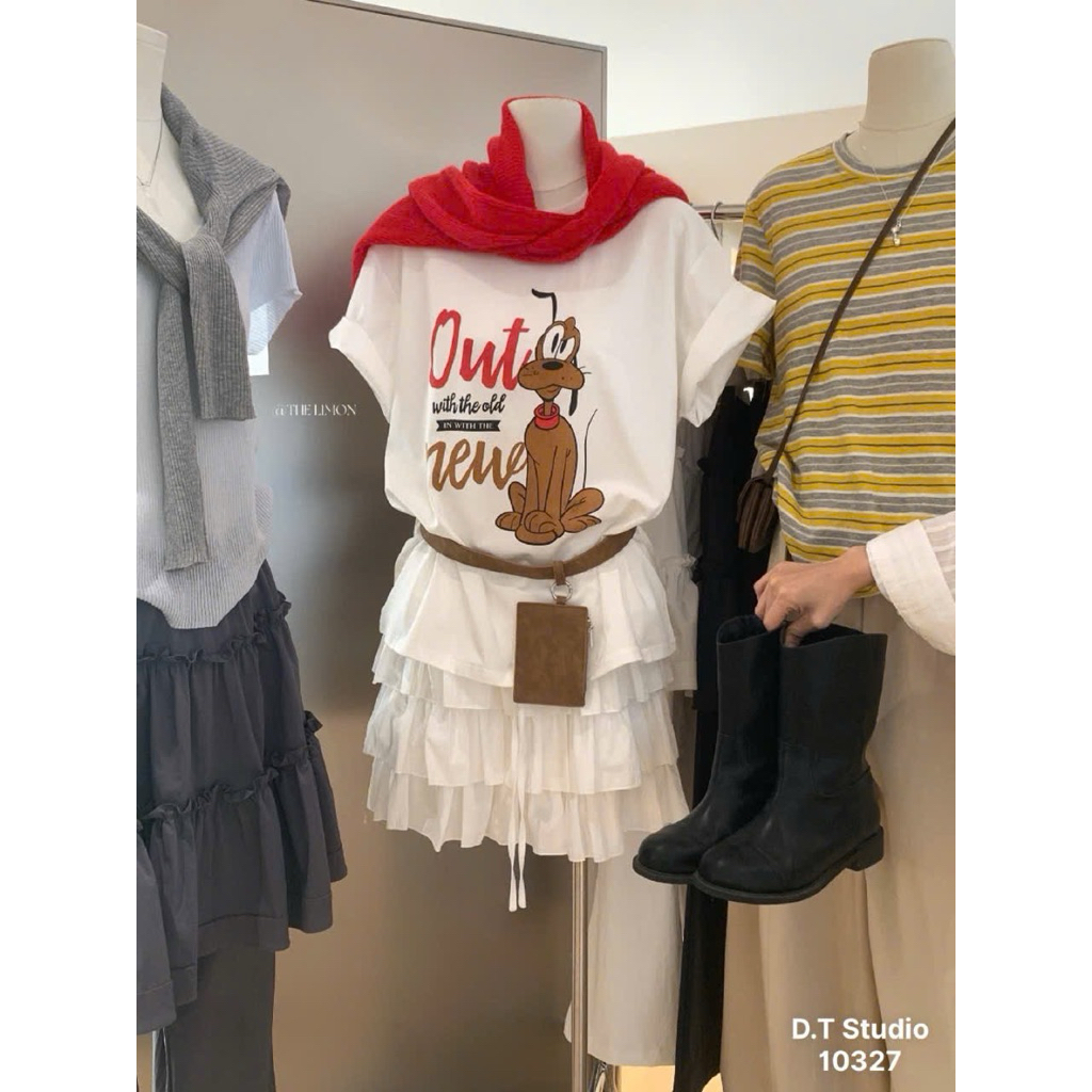 [𝐒𝐮𝐙𝐲] Áo Thun Chó Chữ The Limon QCCC (>50kg 1m58 Trở Lên)