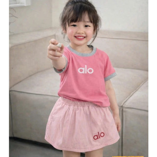 Bộ Bé Gái Mùa Hè, Bộ Quần Áo Bé Gái mẫu Alo, Hello dễ thương fom rộng chất vải cotton mềm mát cho bé 7-47kg