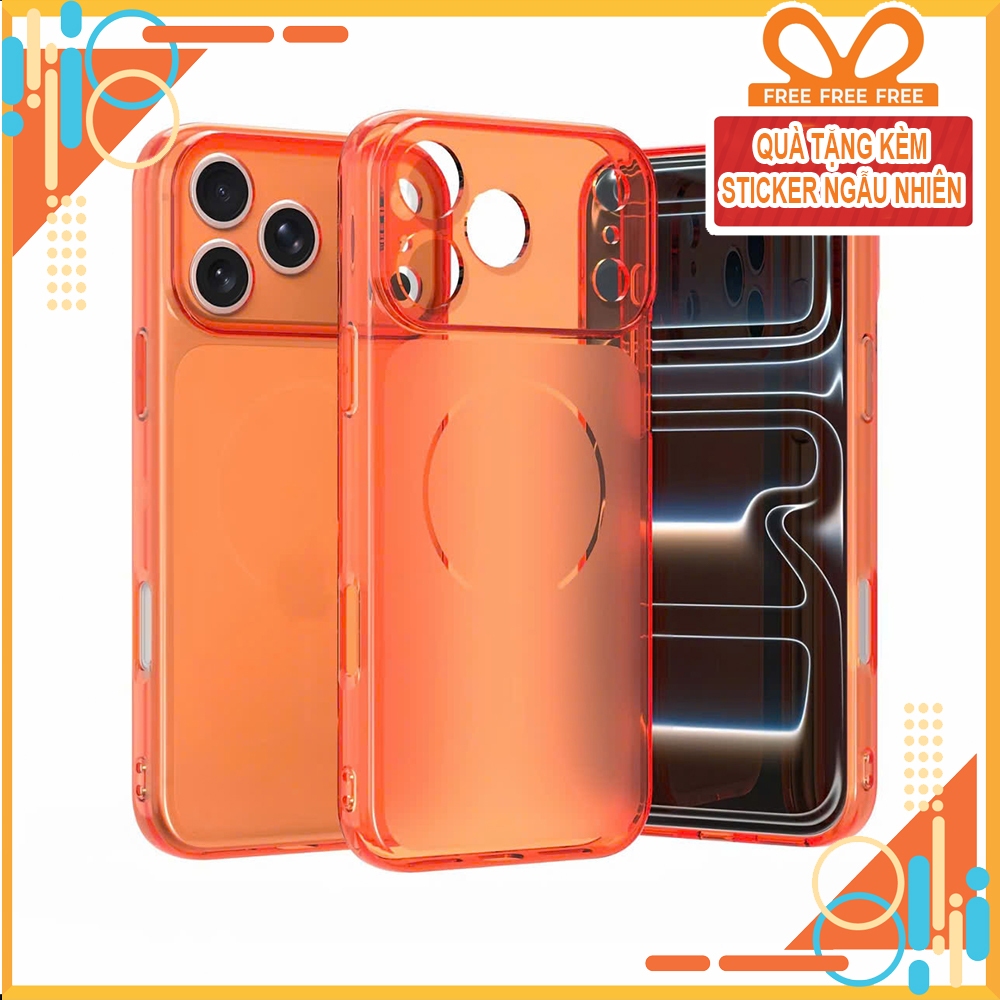 Ốp Lưng Iphone Silicon Dẻo Camera Thiết Kế Nâng Cấp Lên IP 17 - dành cho IP 11/12/13/14/15/16/17/pro/max/plus/promax