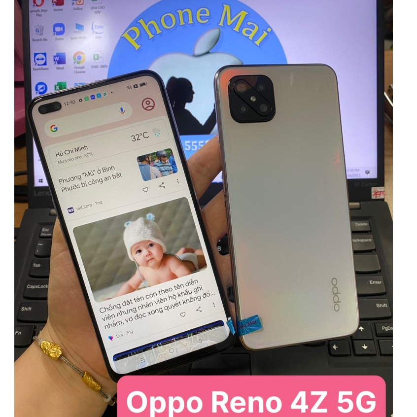 Điện thoại Oppo Reno 4Z 5G 8GB/256GB Máy 2 Sim