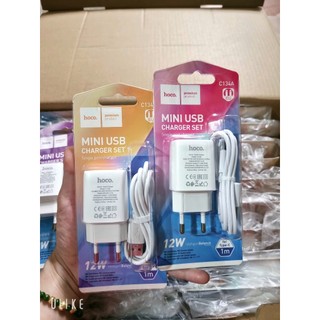 (RẺ) Bộ Hoco 12w C134/C134a 3 CHÂN, NHANH CHÍNH HÃNG CHO IP-ANDROID....(phukienmk10)