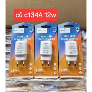 (RẺ) Bộ Hoco 12w C134/C134a 3 CHÂN, NHANH CHÍNH HÃNG CHO IP-ANDROID....(phukienmk10)