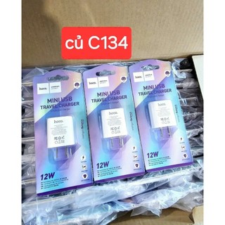 (RẺ) Bộ Hoco 12w C134/C134a 3 CHÂN, NHANH CHÍNH HÃNG CHO IP-ANDROID....(phukienmk10)