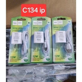 (RẺ) Bộ Hoco 12w C134/C134a 3 CHÂN, NHANH CHÍNH HÃNG CHO IP-ANDROID....(phukienmk10)