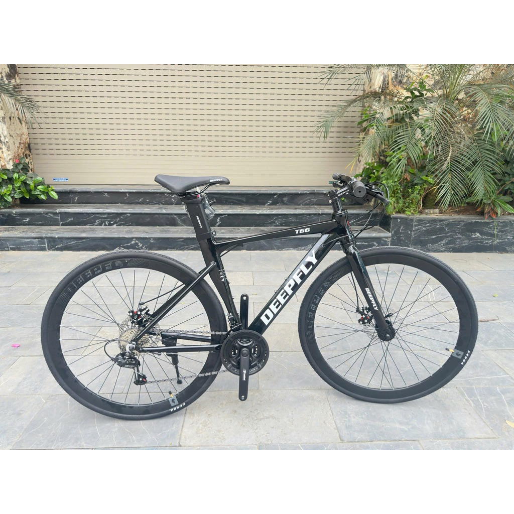 Xe Đạp Touring DEEPFLY T66 Khung Nhôm Không Môi Hàn, Cối Nổ Siêu Trớn, Bộ Đề Shimano 21 Tốc Độ