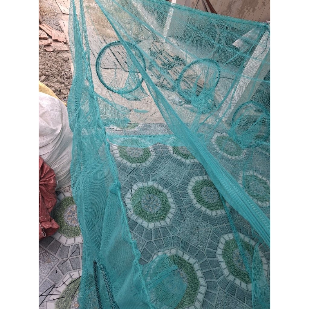 mùng bẫy cá lòng tong ngang 1m2 dài 1m8