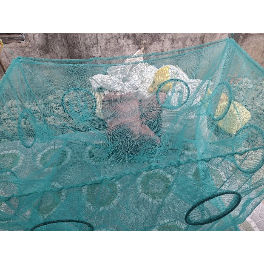 mùng bẫy cá lòng tong ngang 1m2 dài 1m8