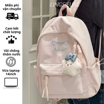 Women's Cute Backpack – Fits Laptop, Water-Resistant, for School