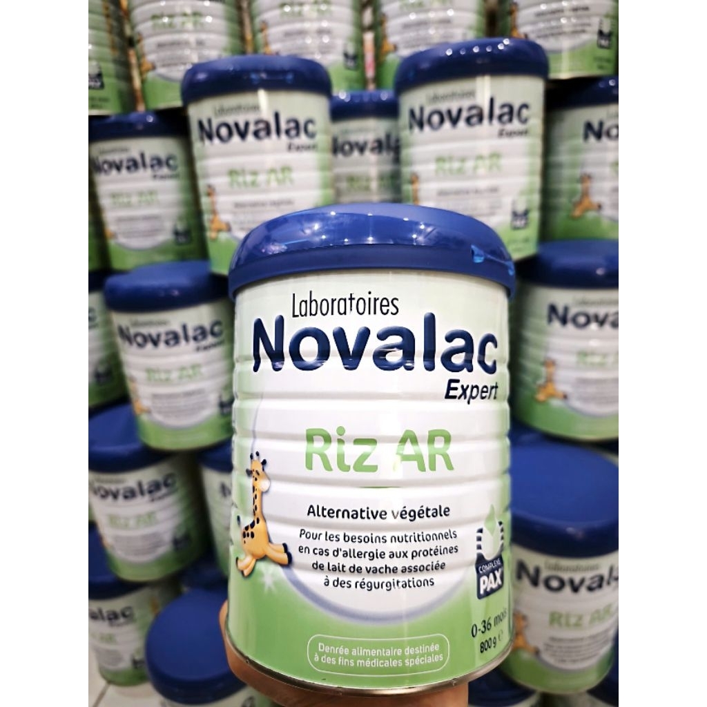 [DATE T10/27] Sữa Gạo Novalac Riz AR Chống Dị Ứng, Trào Ngược Không Lactose | Hộp 800g – Pháp