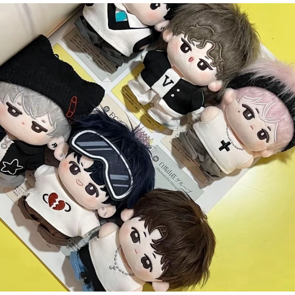 Gấu bông búp bê nam, đồ chơi búp bê cho bé, búp bê 10cm, doll GUAILA TOYs  2026 phụ kiện decor, quà tặng