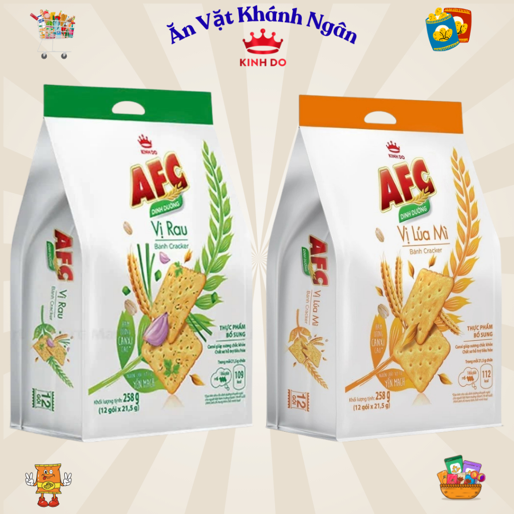 AFC - Bánh Quy Chính Hãng, Giá Tốt, Đảm Bảo | Shopee Việt Nam