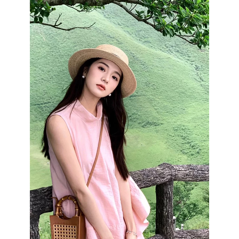Nón Rơm Nữ Phong Cách Pháp - Chống Nắng, Thời Trang, Phù Hợp Cho Mùa Hè