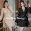 Váy Tiệc Tầng Tag Đá Thiết Kế Cao Cấp - Kim Thoa Design