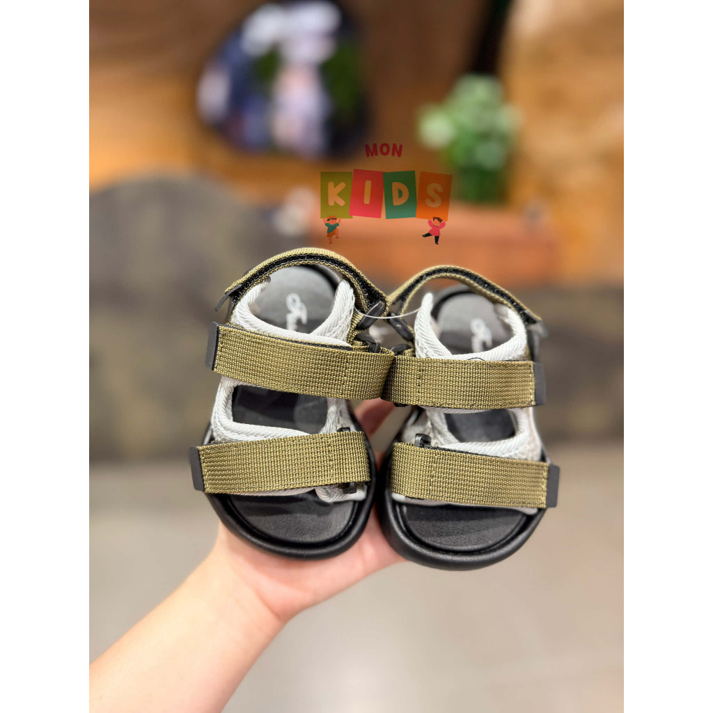 Dép Sandal Quai Hậu , Giày Sandal Hè Cho Bé Trai Chất Cao Su Mềm Êm Chân Chống Trơn Trượt - Đi Học ,Đi Du Lịch Thoải Mái