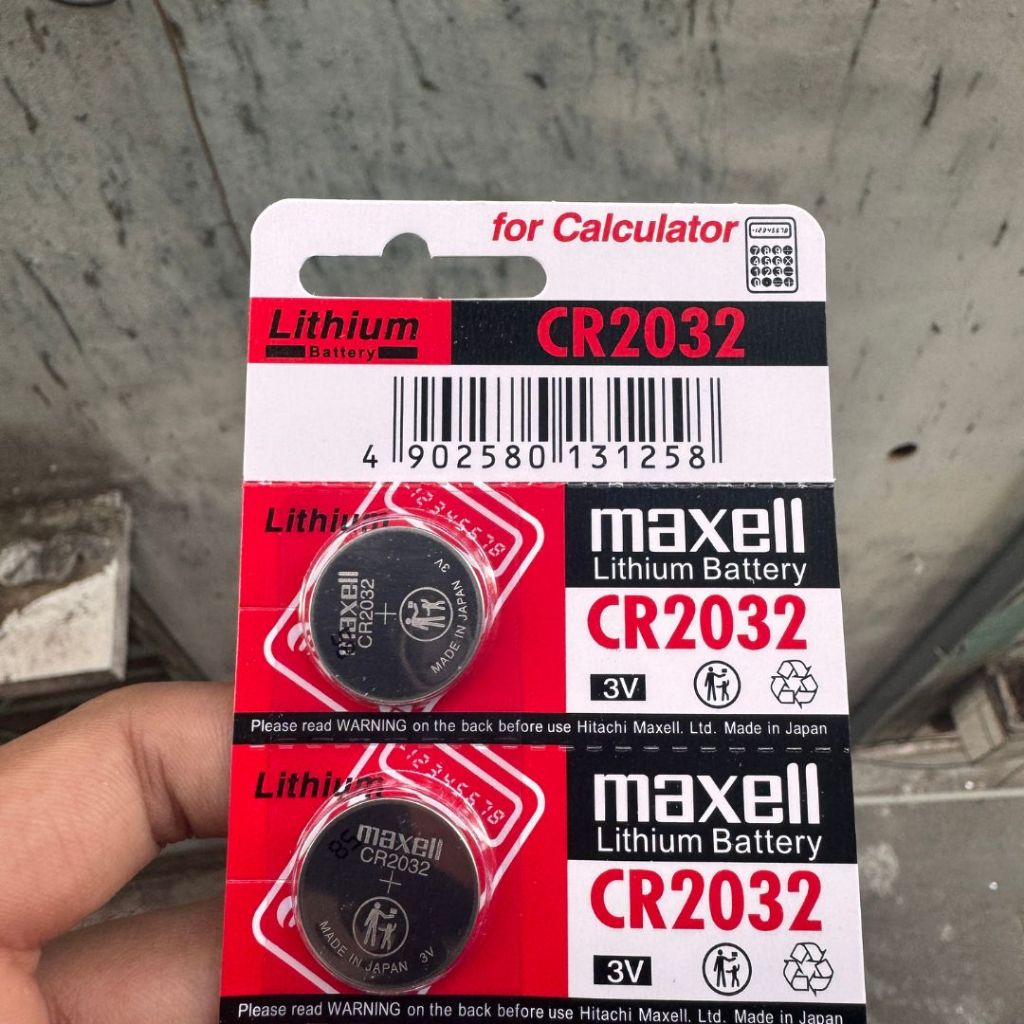 Pin CR2032 3V – Pin Chìa Khóa Xe Ô Tô, Xe Máy, Remote Bền Lâu - Hàng Nhật Bản Cao Cấp